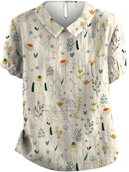 Argisa | Date-Night Breathable Floral Fit Shirt