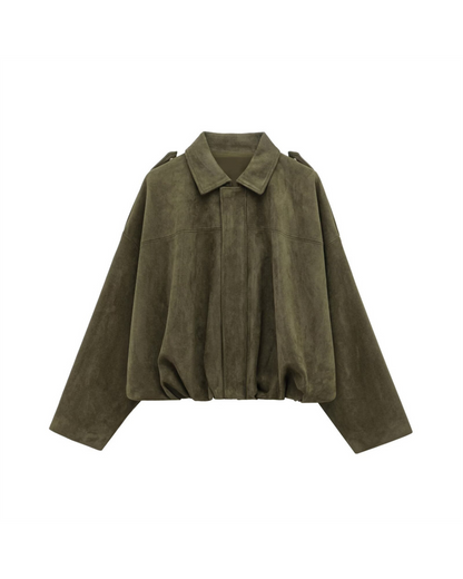 Daphne | Layering Boxy Faux Fit Jacket