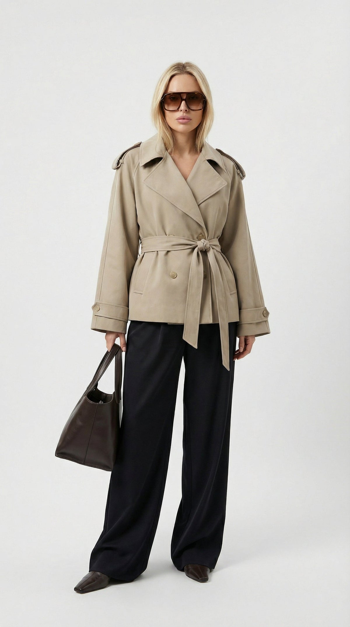 Harriet | City Short Belted Warmth Coat