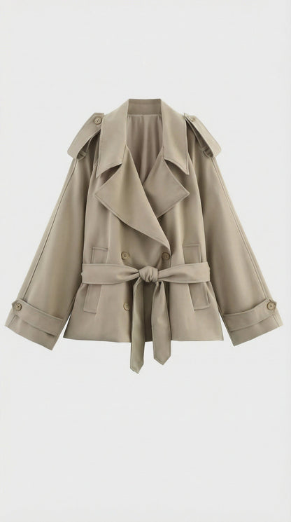 Harriet | City Short Belted Warmth Coat