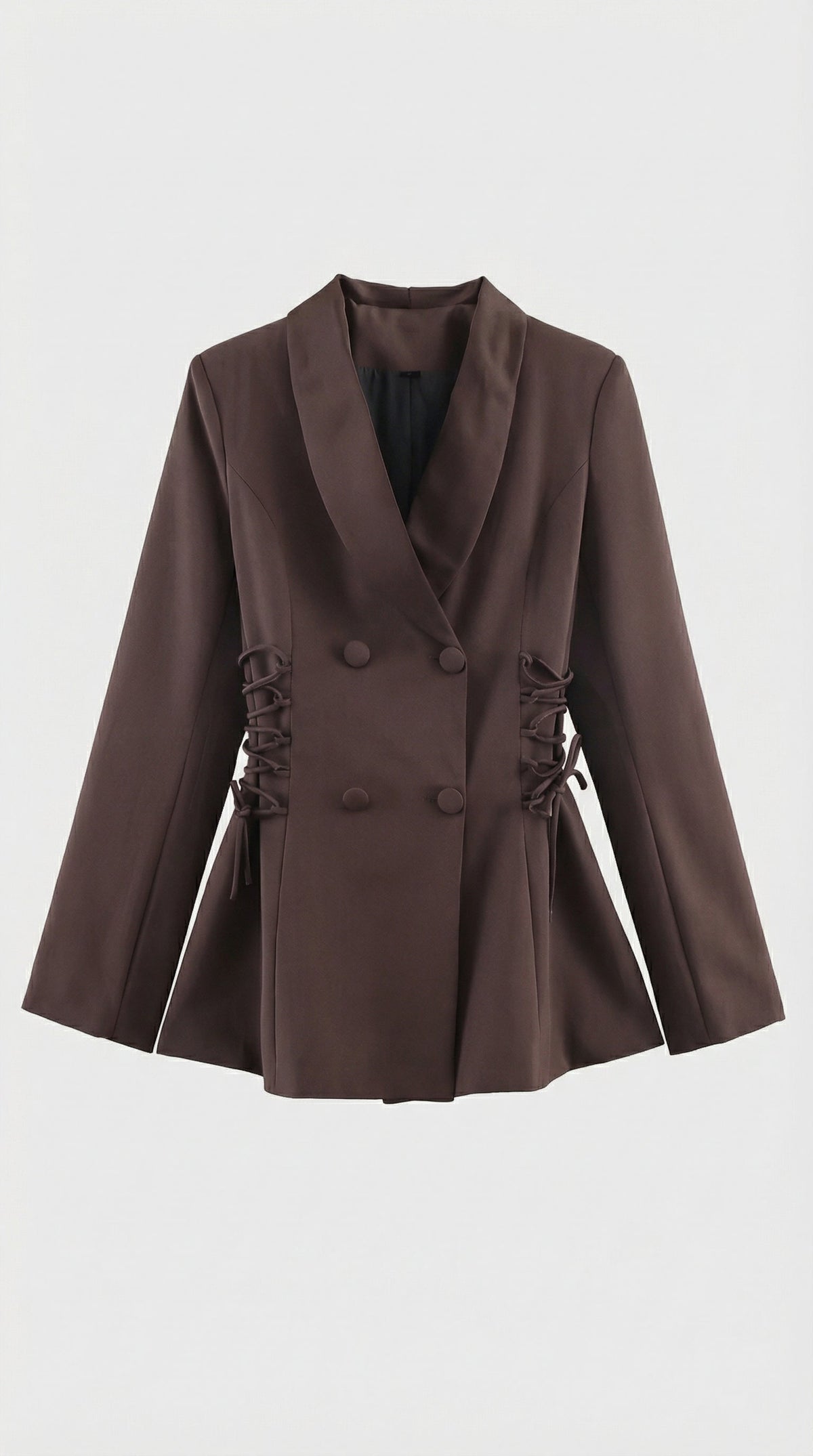 Giselle | City Side Lace-Up Tailoring Blazer