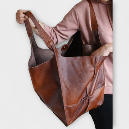 Urielle | Travel-Ready Spacious Tote Wearability Bag