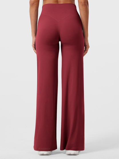 Belladonna | Office-Ready High-Waist Flared Comfort Pants