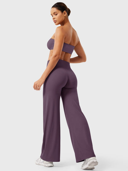 Belladonna | Office-Ready High-Waist Flared Comfort Pants