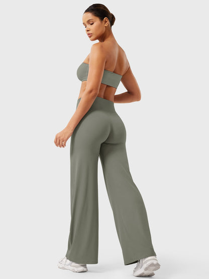 Belladonna | Office-Ready High-Waist Flared Comfort Pants