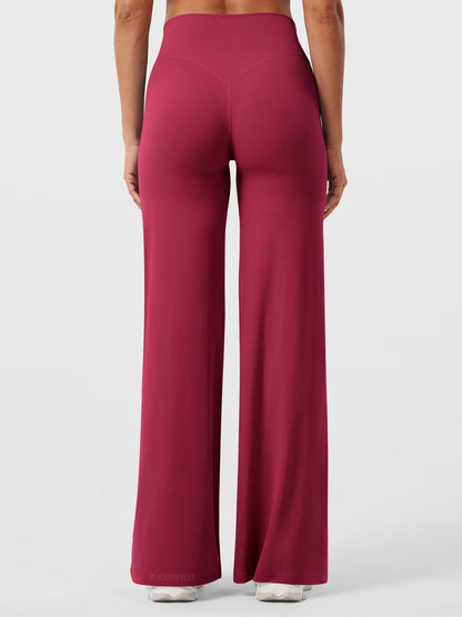 Belladonna | Office-Ready High-Waist Flared Comfort Pants
