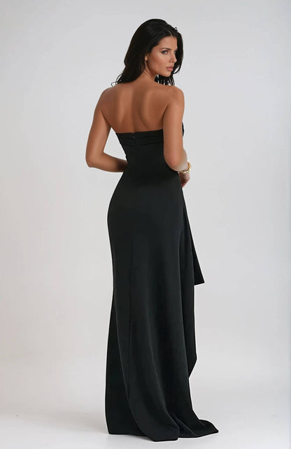 Alicia | Warm-Weather Strapless Maxi Cut Dress
